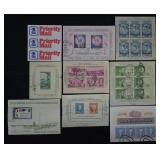 U.S. Stamps, Blocks, Philatelic, Postal History