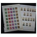 U.S. Famous Americans Stamps Postal History; Phila