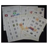 1853-1968 U.S. Envelope Stamps Postal; Philatelic