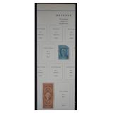 1862-1871 U.S. Revenue Stamps, Postal, Philatelic