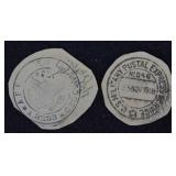 1918 WWI U.S. Military Postal Stamps, Philatelic