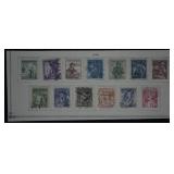 1954 Czechoslovakia, Postal Stamps, Philatelic