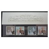 1997 Queen Elizabeth Wedding Stamps, Mint Cond.