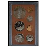 1973 Cook Islands  "Porn Dollar" Proof Set Coins