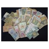 World/ Foreign Currency Collection; 100 pcs