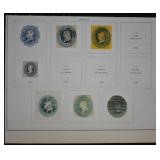 1864-5 Civil War Postal Stamps, Philatelic, Postal