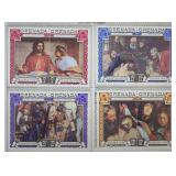 Easter 1970 Grenada Stamp Blocks, Near Mint,