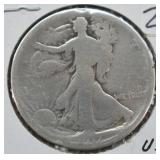1917 S Walking Liberty Half Dollar