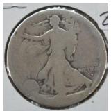No Date Walking Liberty Half Dollar