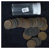 Half Roll of Indian Head Pennies