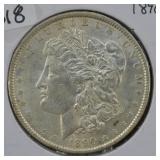 1890 Morgan Silver Dollar