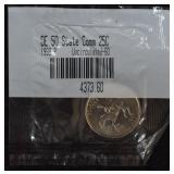 1999 P Delaware State Comemmorative Quarter UNC