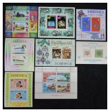 Dominica Stamps, Blocks, Philatelic, Postal Histor