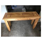 Pine Inlayed Sofa Table