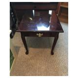 Queen Anne Cherry Side Table