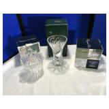 3 Pcs of Leaded Crystal