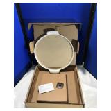 The Pampered Chef Large Round Stone W/ Handles