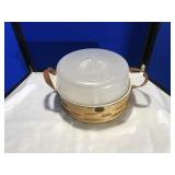 Peterboro Basket Co 12" Lazy Susan w/ Plastic Veg