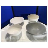 4 Large Fruit & Salad Bowls