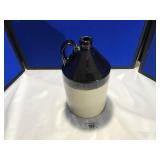 Cream & Brown Whiskey Jug
