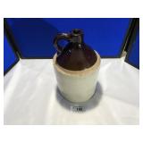 Cream & Brown Whiskey Jug
