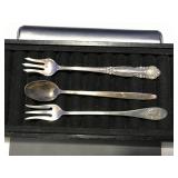 3 Sterling Silver Pieces Total Weight 50 Grams