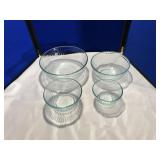 Set of 4 Graduated Bowls by Pyrex