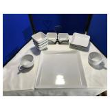 Selection of White Dishes by Pampered Chef