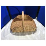 Vintage Split Oak Flower Basket