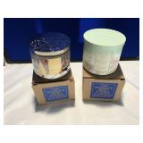 2 White Barn Candles White Tea/ Sage & Merry Cooki