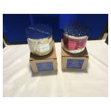 2 BBW Candles: Cinnamon Clove & Buds & Vanilla Sno