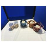 Selection of Candles In Basket & More