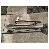 Selection of Yard Working Tools