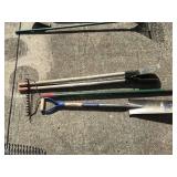Selection of Yard Working Tools