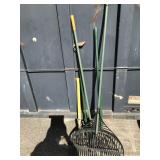 Selection of Yard Working Tools