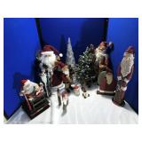 Selection of Christmas Santa Décor