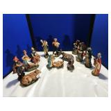 Christmas Vintage Nativity Scene