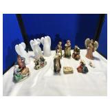 Selection of Angels & Nativity Scene