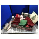 Selection of Christmas Napkins, Runner & more