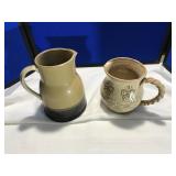 2 Buttermilk Pitcher