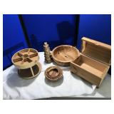 Collection of Wooden Items
