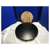 Large Lazy Susan & Round Cutting board