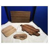 4 Odd Cutting Boards