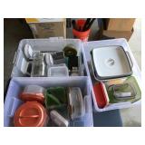 Selection of New & Used Plastic Storage Items