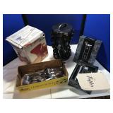 Tomato Press, Set of Oneida Stainless Utensils & M