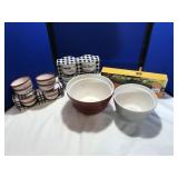 Selection of Brand New Dish Ware/Used bowls