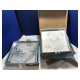 2 Trays w/ Tile Bottom & Platter by Pfalzgraff