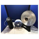 2 Electric Fans: Duracraft & SunTeck & Presto Heat