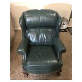 Fine Leather Recliner by Bradgton Young Furniture