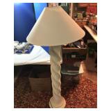 Large White Floor Lamp
